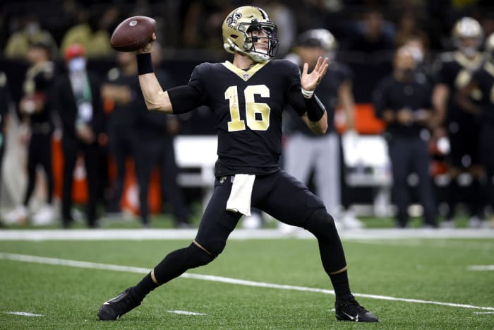 New Orleans Saints quarterback Ian Book. Credit: New York Post